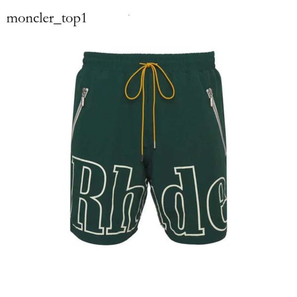 Rhude Shorts Herren Designer Kurzer Mode Casual Clothing Beach Shorts Rhude Trendy Herren Neue Sommer Sport Casual Schnell trocknen Basketball Herren Fünf -Stück 3676