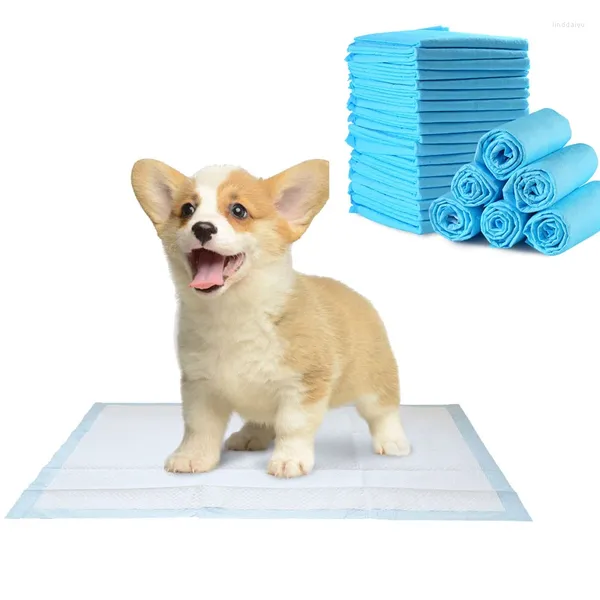 Almofadas de treinamento para animais de roupa de cachorro super absorventes fraldas para cães e xixi de cachorro à prova de vazamentos com produtos de superfície de seca rápida