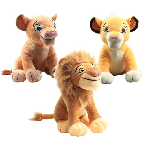 Großhandel von neuen Produkten, 26 cm Dual Color Lion King King Plüschspielzeug, Anime, Film und Fernsehen, periphere Puppen, Kindergeschenke