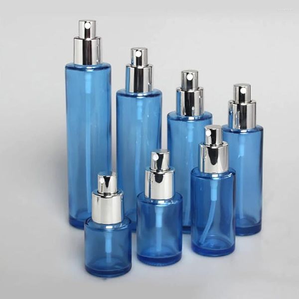 Garrafas de armazenamento China fabricou luxo garrafa de vidro personalizada de 40 ml e embalagem de pulverizador para produto de perfume