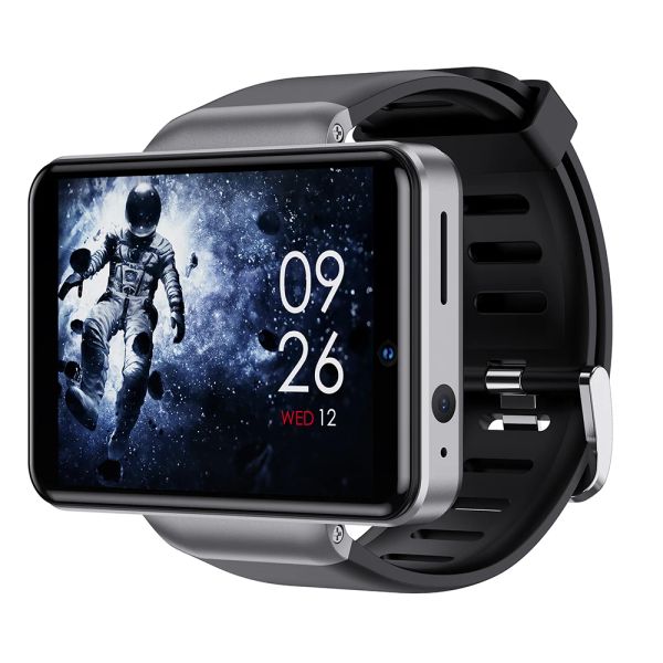 Saatler 2022 DM101 Akıllı Saat Erkekleri 4G Android Çift Kamera 2000 MAH Pil Wifi GPS Android Mini Telefon İçin Büyük Ekran Smartwatch En İyi