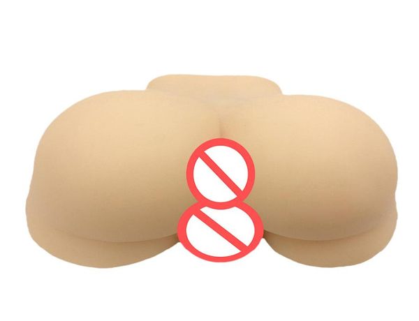 Big Ass Solid Sex Puppe mit realistischer Vagina 3d Silikon Liebe Puppen Männliche Masturbation Analsex Spielzeug für MEN7886334