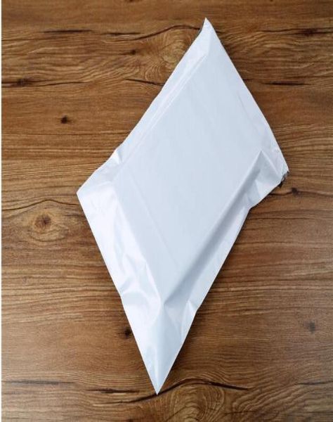 17cmx30cm weiße Poly -Self -Eal -Mail -Taschen Plastik Courier Destruktive Poly -Mailing -Selbstkleber Plastiktüten Express Mail 4320643