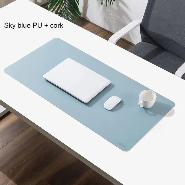 NEU 2024 Großer Maus-Pad-Deckungsbüro Schlafzimmer Big PC Computer Mousepad Desktop Keyboard Matte Kissen nicht rutschfeste wasserdichte PU + Cork Large