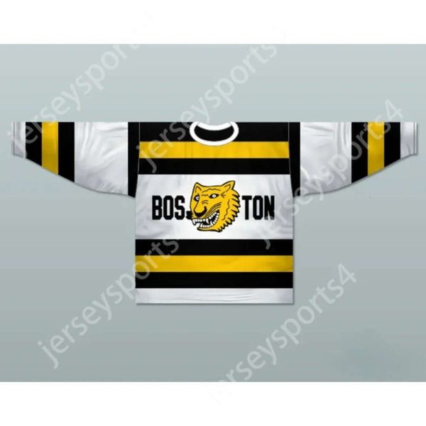 GDSIR Custom Boston Tigers 1929-31 C-AHL Hockey Jersey Top Ed S-M-L-XL-XXL-3XL-4xl-5xl-6xl