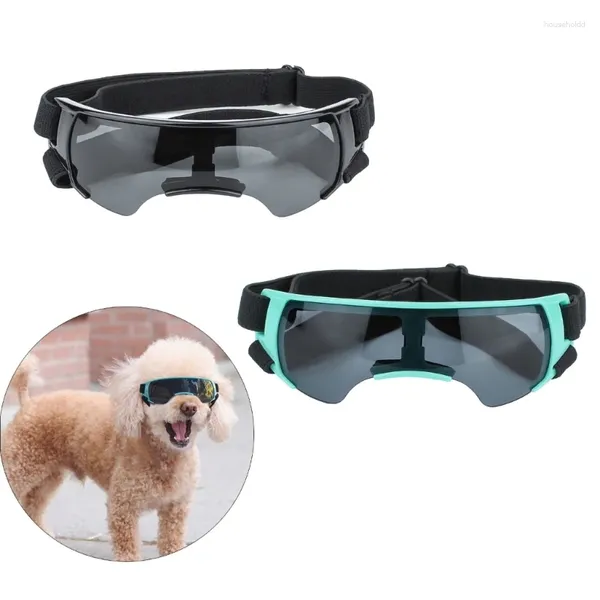 Abbigliamento per cani occhiali da sole anti-uv Dogs occhiali impermeabili di sole a prova di sole per guida da viaggio all'aperto