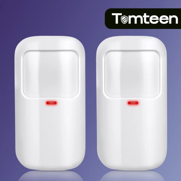 Rilevatore Tomteen Wireless Mini PIR Motion Sensor Alarming 433MHz EV1527 Sensore a infrarossi rivelatore per la sicurezza del ladro per ladri GSM Sistema di allarme GSM