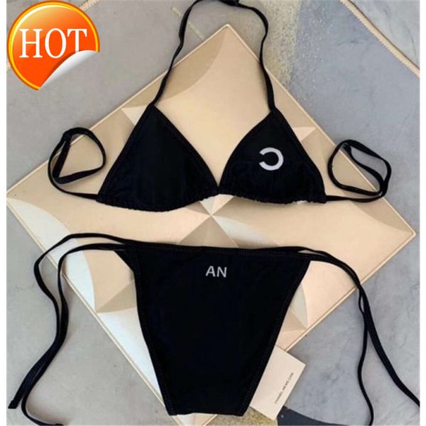 2024 Novo designer de moda atacado moda de banho sexy de moda feminina feminina roupas de banho de roupa de banho S Biquíni feminino maiô de banho sexy bikinis womans roupas preto e