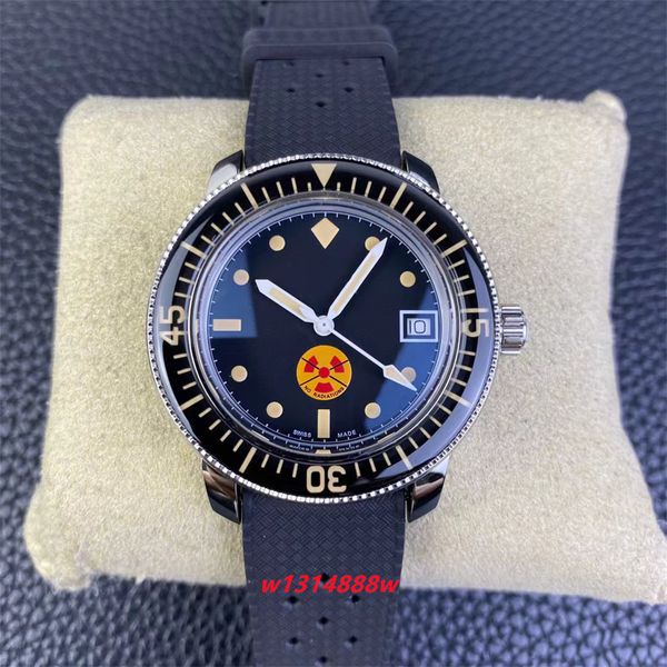2024 New GSF Factory Mens Watch Edition Custom Cal.1131 Diâmetro do movimento 40.3mm Material não radiante Material luminoso Relógios de tira de borracha