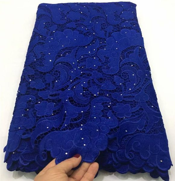 O mais novo Royal Blue Selling Lace French Lace de alta qualidade African Tulle Cord Lace Bordeded Lace Fabric 699900673145941401