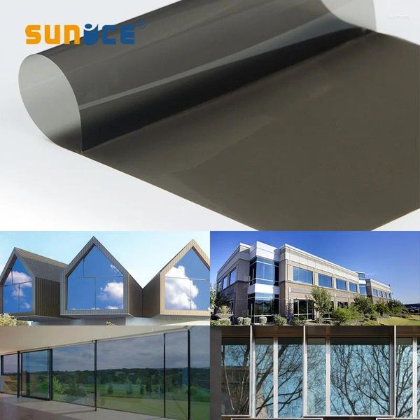 Adesivi per finestre Sunice 35% VLT Anti-UV Proof Nano Ceramic Solar Tint Film Home/Automobile Protezione 1.52x60m Protela solare