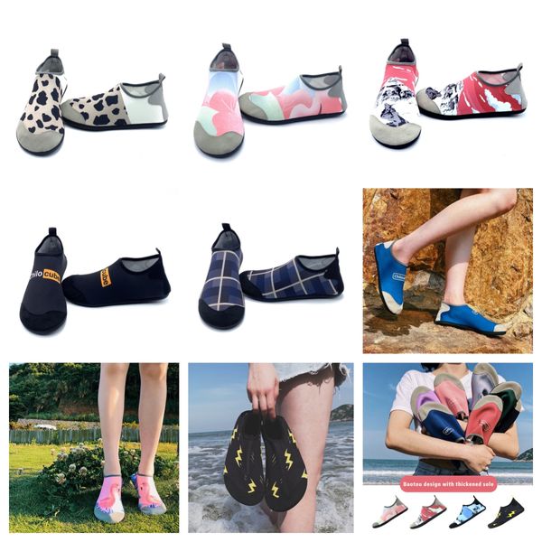 Scarpe atletiche gai sandalo uomini e donna scarpa a piedi nudi a piedi nudi scarpe verdi all'aperto spiagge di sandalo coppia di scarpe torrente euro 35-46