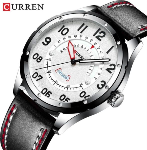 Curren Mens orologi Top Luxury Brand Men Watches Casual Quartz Owch per uomini Relogio Masculino Clock Male Business2378621499