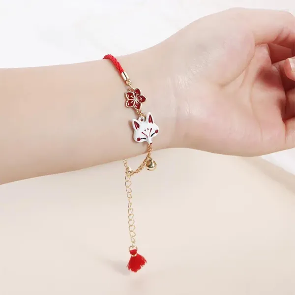 Bracelets de charme para presente fofo simples para seu criativo Lucky Bell Korean Style Bracelet Women Jewelley Birthday