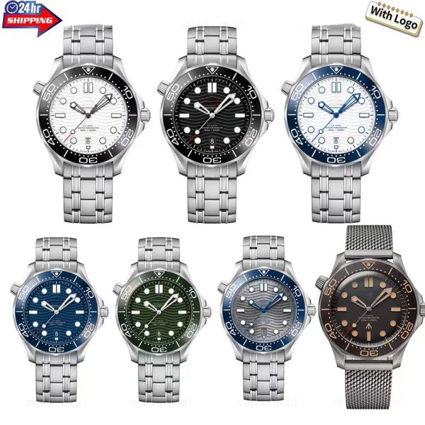 Mens Watch Diver 300M Дизайнерские часы высококачественные 42 -мм море 300 м механическое автоматическое движение