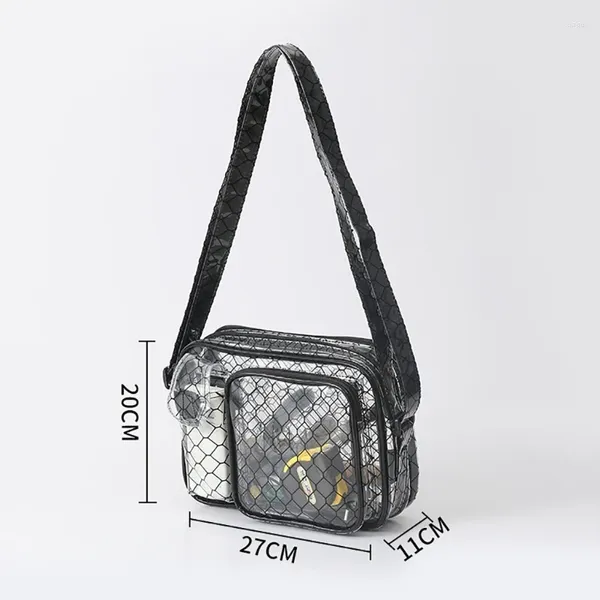 Duffel Bags Transparent Pvc Sagn Sag для электроники Большой антистатический прозрачный инструмент