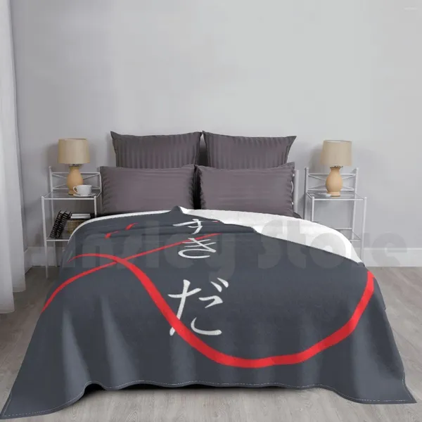 Coperte ti amo-kimi no na wa (il tuo nome) coperta per il divano letto viaggia kimi giapponese giapponese