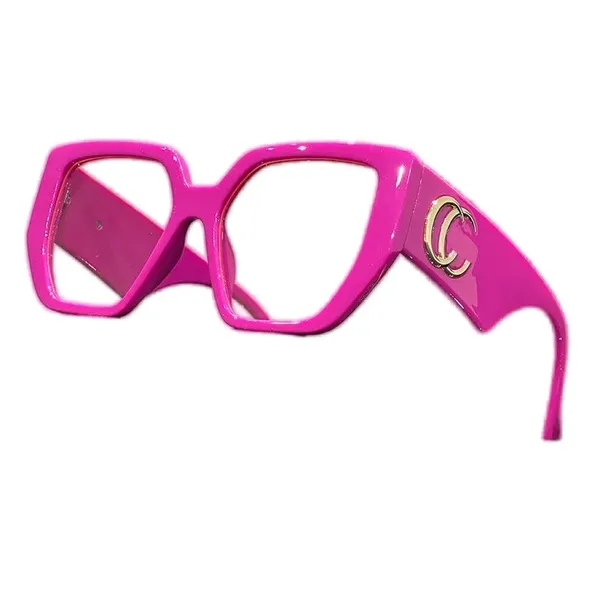Hochwertige Herrendesigner Sonnenbrille Beine mit Buchstaben Sonnenbrillen für Frauen quadratische Rahmen Modestil Brille Damen Trendy Ornament Hg150 b4