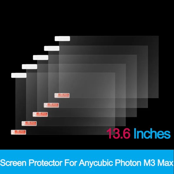 Мыши 13,6 дюйма 3D -защитника 3D -принтера для AnyCubic Photon M3 Max защитный экран экрана