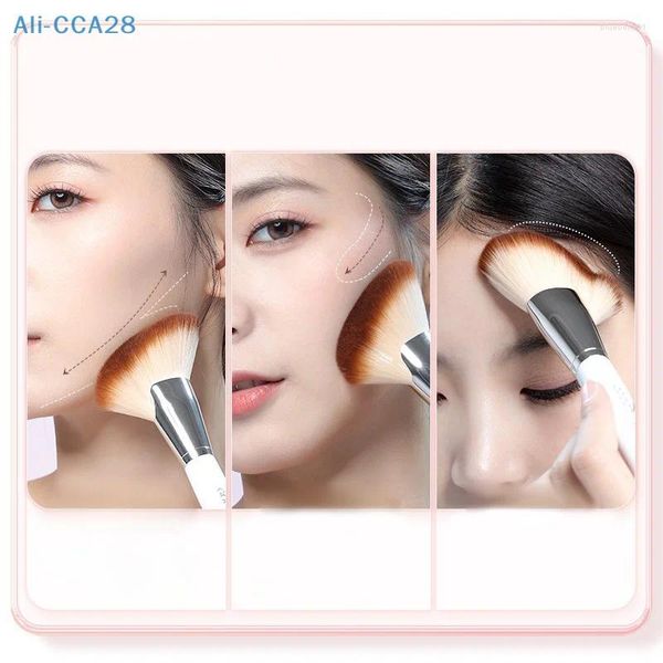 Make-up Pinsel Gesichtskontur-fächerförmige professionelle Pulver Blush Highlighter Bronzer gegen Silhouette Kosmetische Pinselwerkzeug