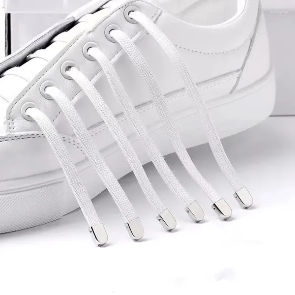 Вешалки 1 пара эластичные шнурки без шнурков для ботинок на открытом воздухе кроссовки для отдыха быстрое безопасное кружевное кружево и взрослый унисекс ленивый