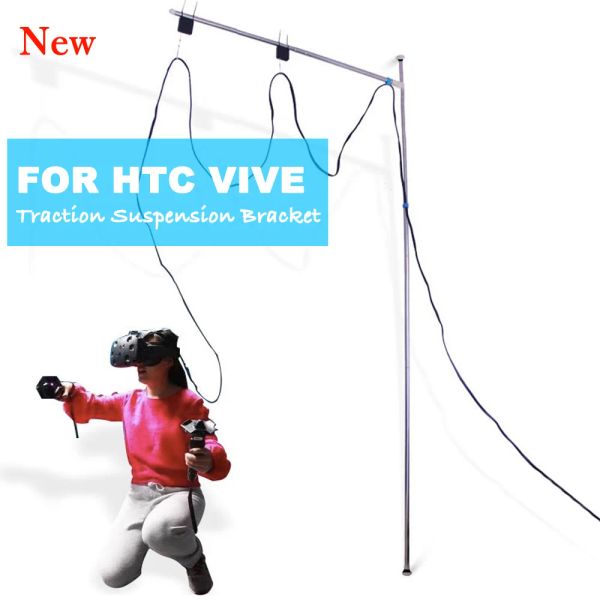 Óculos para o suporte de suspensão de tração HTC VR para HTC Vive Pro 2 Olhos do sistema de suspensão do sistema de suspensão Acessórios de gerenciamento de cabos