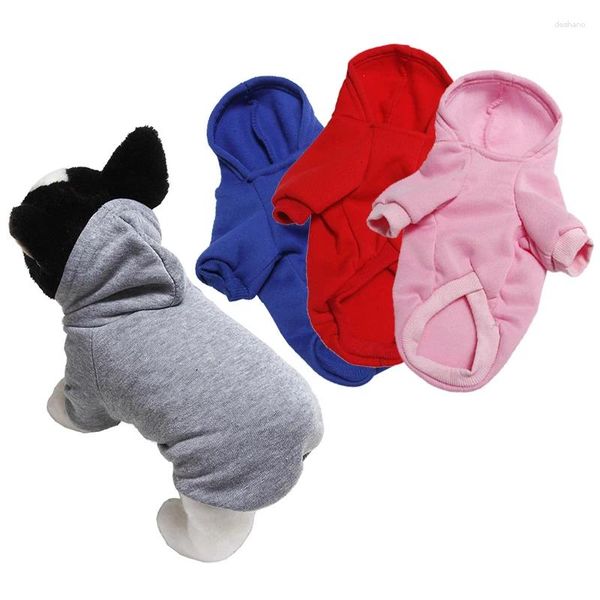 Abbigliamento per cani abiti da pet per cagnolini abiti da maglione caldo cappotto per cuccioli per cuccioli per le felpe con cappuccio chihuahua