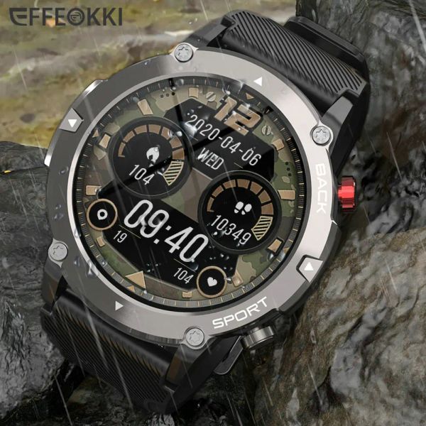 Relógios 2022 C21 Smartwatch SmartWatch Man Bluetooth Call Multi Sport Modo Coração IP67 Relógio inteligente à prova d'água ao ar livre para homens