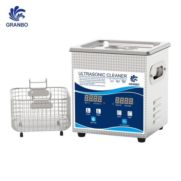 Braggleger Granbo UltraSonic Cleaner 1L Bath 60W/120W Wave ad ultrasuoni di potenza da 40 khz Demat Degas Ugice di ugello Atomizzatore Bragnalia