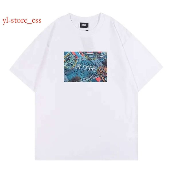 Designer Kith Thirts Tom Jerry maglietta designer uomini Tops Women Casual Short Short Street Street Tee Vintage Fashion Case Maglietta di alta qualità 2911