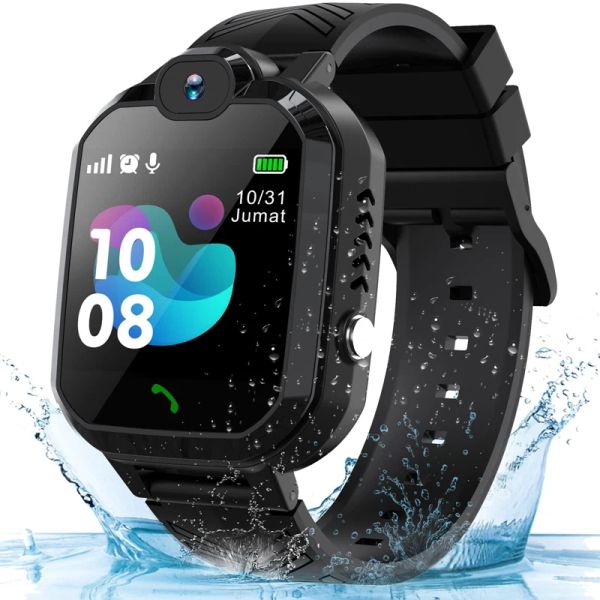 Uhren telefonische Smartwatch mit SOS CALL CAMERA GAMES MAROR MUSIC Player Weihnachtsgeburtstag Geschenke Spielzeug für Kinder