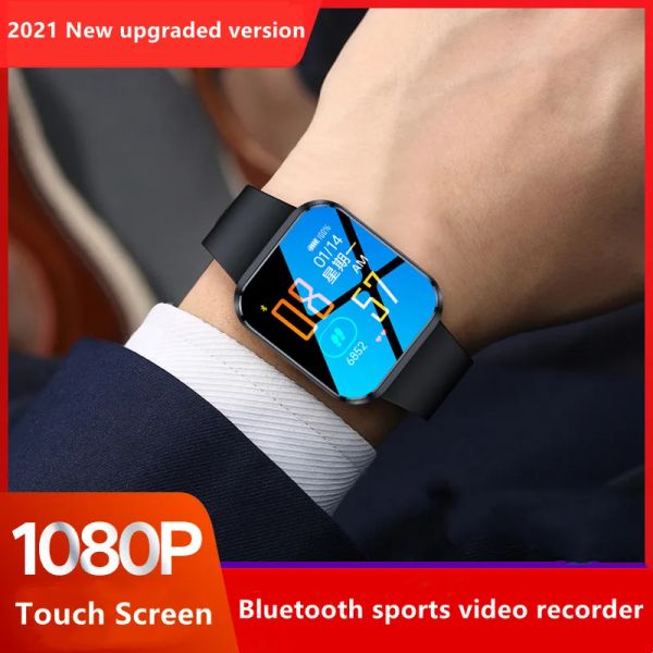 Смотреть новый Slim Metal Mini Mini Camera Watch Bristant 1080p Vioce Video Recorle