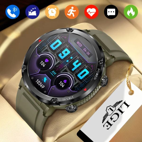 IOS için Watches Lige Android Mac OS Bluetooth Çağrı Akıllı Swatch Sports Fitness Erkekler İçin Smart Watch Müzik Play Müzik Bilezik Akıllı Bant Yeni