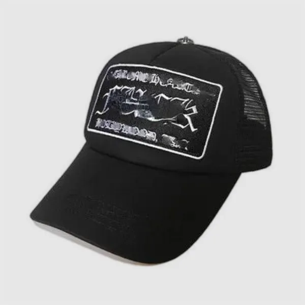 Capinheiro clássico Cap de proteção solar respirável Letras sólidas Chapéus de luxo de estilo ao ar livre Casquette Luxe Tamanho ajustável Chapéu de caminhão Moda GA0141 C4