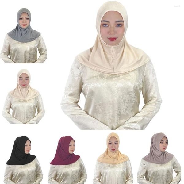 Этническая одежда Один кусок Амира подчеркивая голова шеи шея, мусульманский хиджаб внутренний кеп