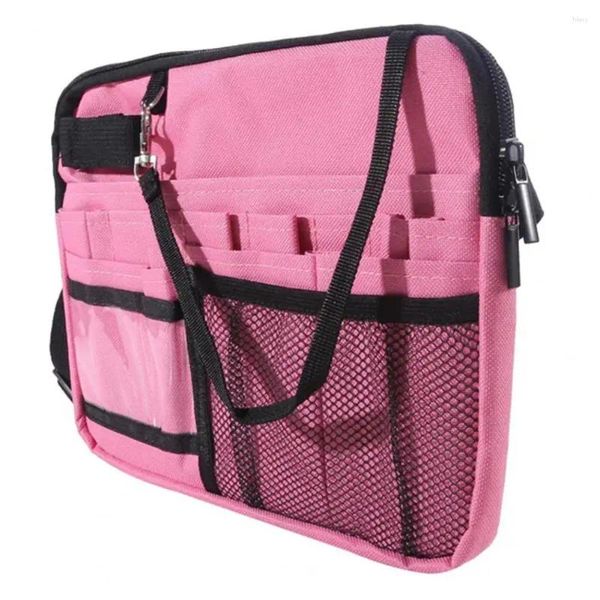 Bolsas de armazenamento Bolsa de suporte profissional Multi Pocket Fanny Pack Organizador portátil ajustável para pulseira para