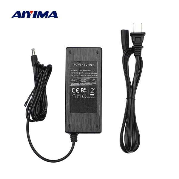 Amplificatore AIYIMA Adattatore di alimentazione Amplificatore 48V 5A Plug dell'alimentatore per l'alimentazione per TPA3255 TAS5630 AMP AMP EU US AU UK AC100240V