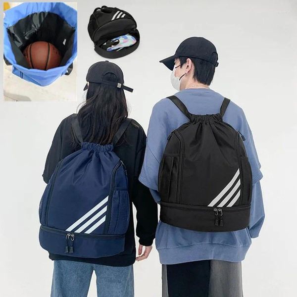 Day упаковывает мужские спортивные сумки в спортзале рюкзак для школьного футбола по баскетболу тренировать шнурки на плече на плечо карманные путешествия женские женские
