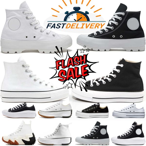 Designer Canvas Leder Casual Schuhe für Männer Frauen Swarovski Schwarze Chucks Sneaker Triple Black White Green Red Midnight Navy Pink Sport Herren Trainer Turnschuhe