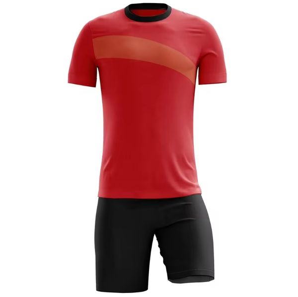 2023 Jersey Futbol Yüceltilmiş Futbol Formaları Futbol Özel Tasarım Futbol Kulübü Futbol Üniformaları Mavi Kırmızı