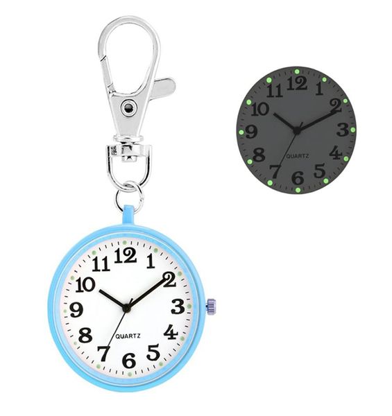 Keychain Pocket Nurse Watch Women Student per esame FOB Orologio Medical Orologio Gift Black Drop4057501