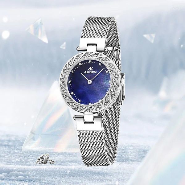 Нарученные часы AKDPN бренд Tiktok Live Roved Luxury Водонепроницаемые женские часы иностранная торговля
