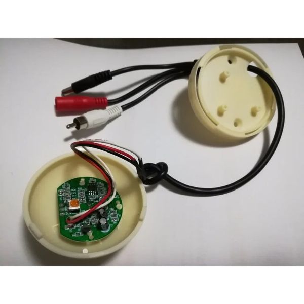 Nuovo dispositivo di raccolta audio per microfono Sruveillance Sicurezza CCTV ad alta sensibilità DC12V Monitoraggio audio Dispositivo di ascolto del suono per sicurezza