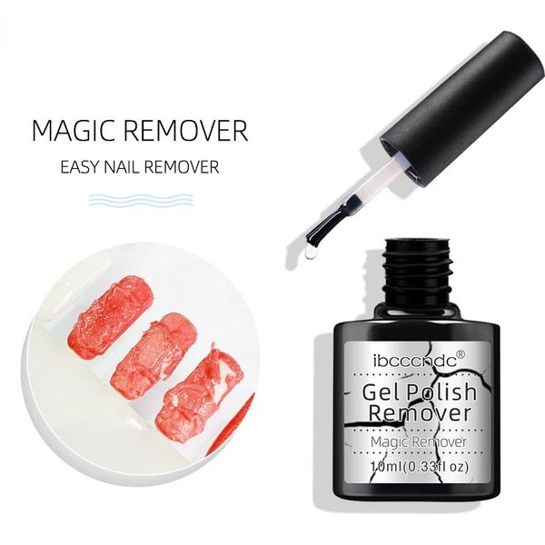 Schnelles Maniküre Semi Permanent Remover Lack -Werkzeug 15 ml Burst Gel Kleber Abentrenlover polnischer Magie Serviettenreiniger Nagellack