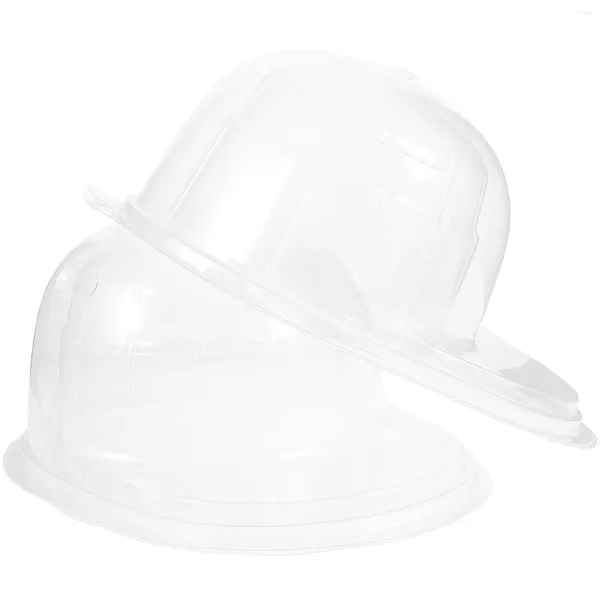 Ganci da 2 pezzi berretto da baseball box da stoccaggio per cappello da cappello in plastica stand desktop organizzatore tappi per manutenzione shaper bottiglia