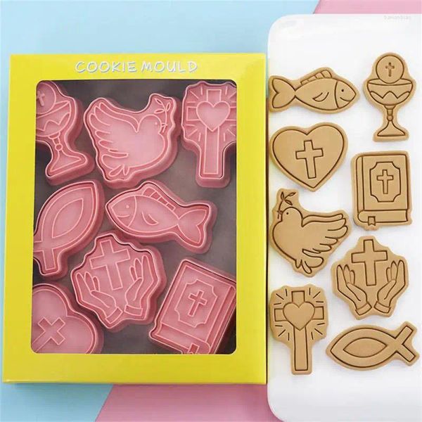 Moldes de panificação conjunto de cortadores de biscoitos Único fácil de usar durável interessante ótimo para ferramenta versátil de natal muitas ocasiões