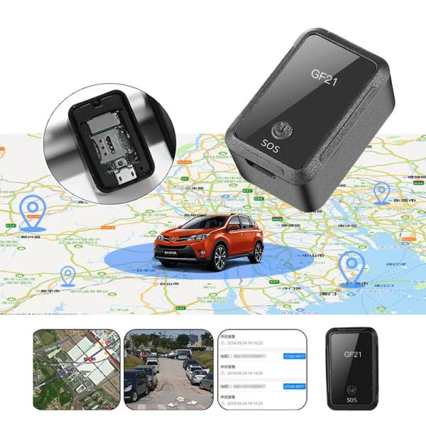 Acessórios GF21 Mini GPS de rastreamento App App Wi -Fi Localizador de adsorção de adsorção Carro Antilost Controle de voz gravação Rastreamento em tempo real