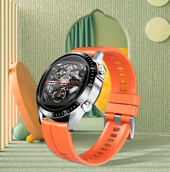 Braccialetti Bluetooth Call Smart Watch Men Donne Fitness Tracker indossabile Smartwatch a temperatura corporea orologio da polso per la salute del sonno Monitoraggio