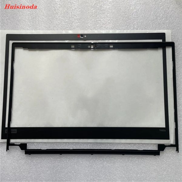 Kartlar Yeni ve Orijinal Dizüstü Bilgisayar Lenovo ThinkPad T490S LCD Çember Kapak Çıkartma Çerçevesi IR Kamera Deliği 02HM517 02HM500