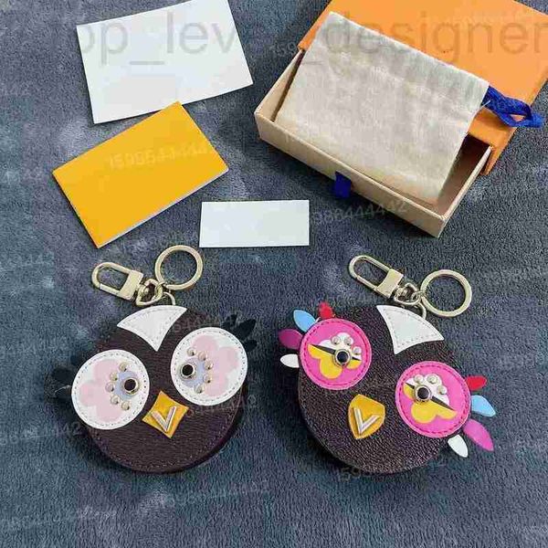 Chave Rings Designer Lvjia Cartoon Velho Flor Bird Zero Chave de carteira Mini Creative Love Storage Bag Pinging 40kf